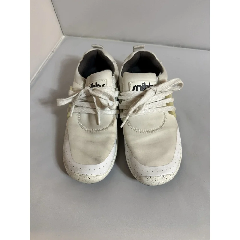 Snibbs Spacecloud Non-Slip Work Shoes Womens Sz 7 US White Sneakers